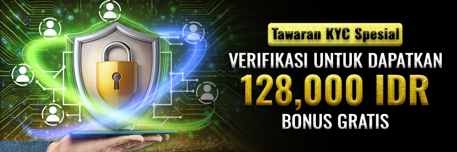 Dapatkan BONUS GRATIS Rp128 setelah Verifikasi KYC