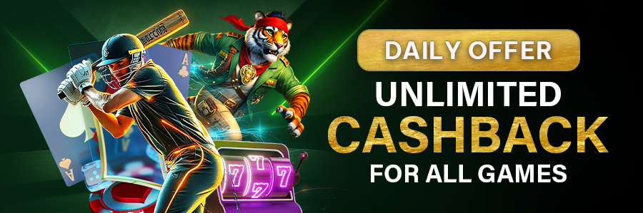 Unlimited Daily Cashback For All Games