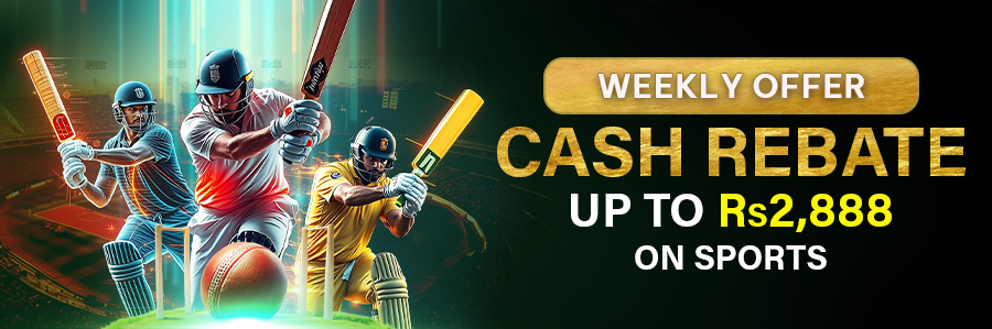 Weekly Rebate Up To 2,888 PKR On Sports
