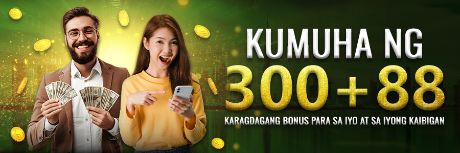 Get 300 + 88 Bonus Extra For You And Your Friend