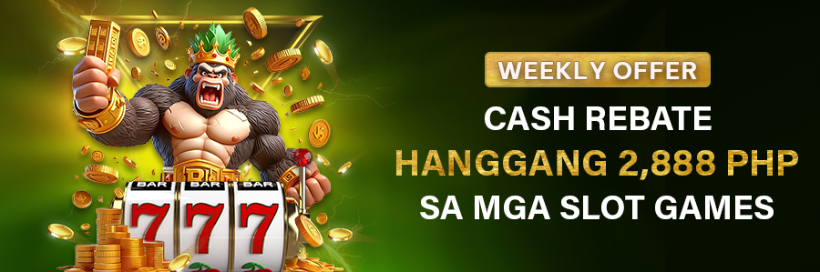 Weekly Rebate Up To 2,888 PHP On Slot Games